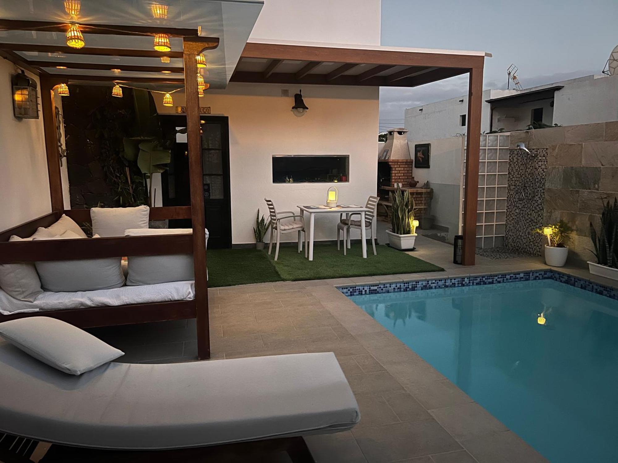 Apartamento Romantico Piscina privada Punta Mujeres Esterno foto