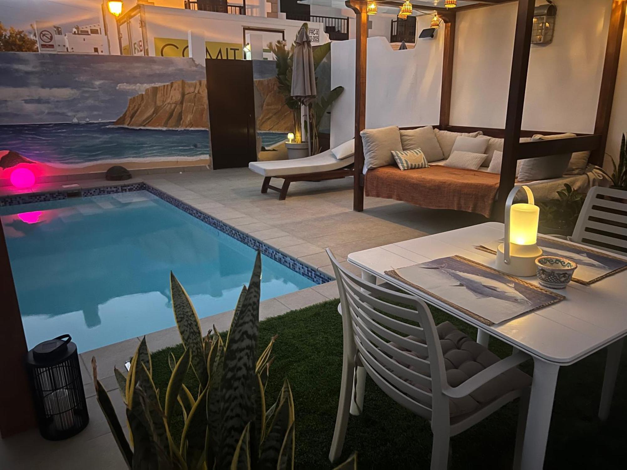 Apartamento Romantico Piscina privada Punta Mujeres Esterno foto