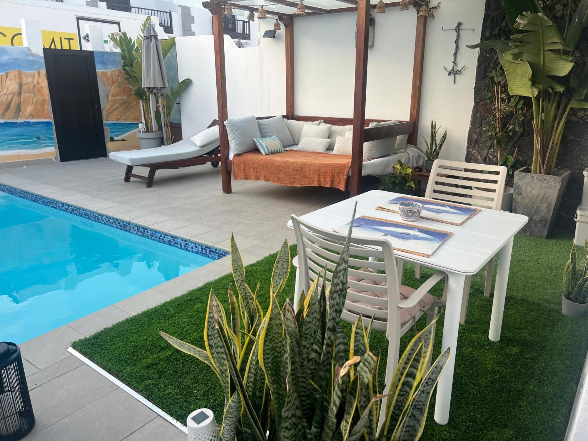 Apartamento Romantico Piscina privada Punta Mujeres Esterno foto